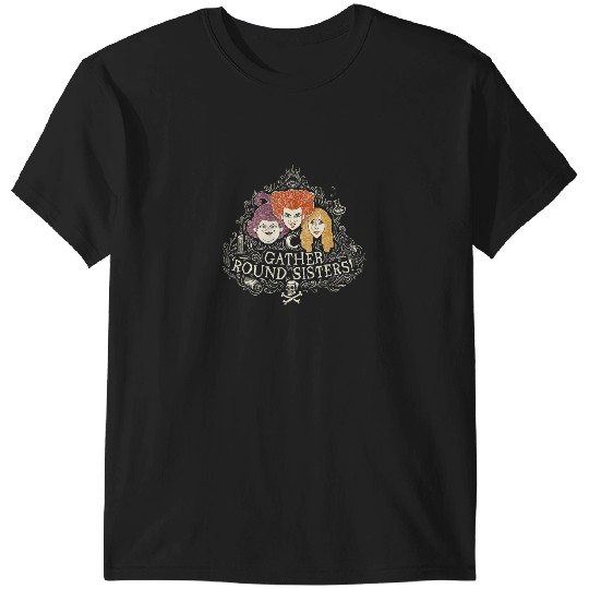 Disney Hocus Pocus Gather Round Sanderson Sister T-Shirts