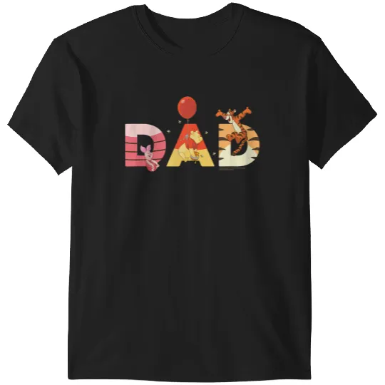 Disneyss Winnie The Pooh And Friends Dad Fathers Day Birthday T-Shirts