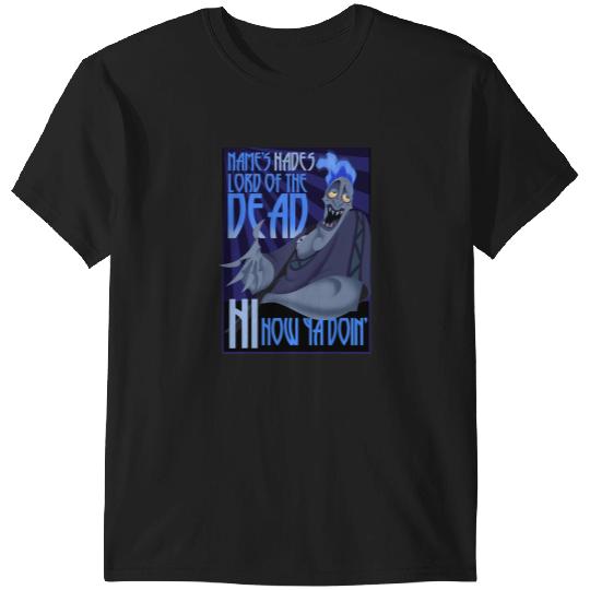 Disney Hercules The Name's Hades Quote Graphic T-Shirts