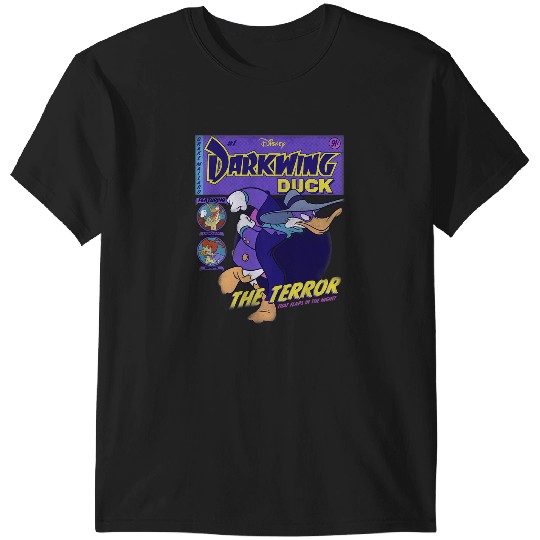 Disney Darkwing Duck Black  Classic Fit T-Shirts