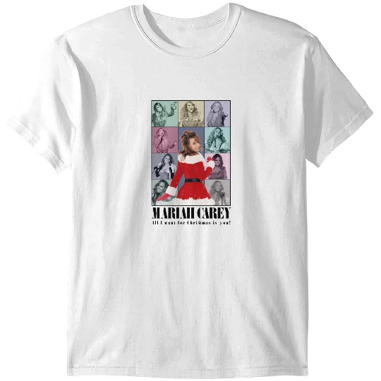 Discover Mariah Carey, I Want For Christmas Is You The Eras Tour T Shirts