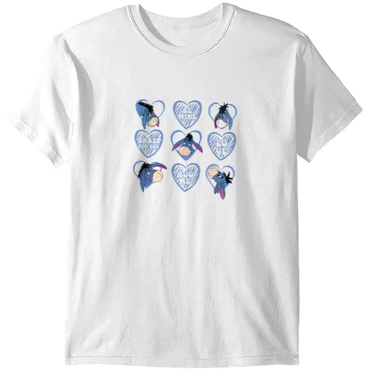 Cute Eeyore Valentine's Day, Disney Eeyore Hug Me T Shirts