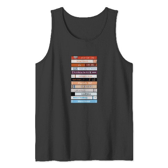 Discover Midnights Bookshelf Taylor Swifftts Tank Tops