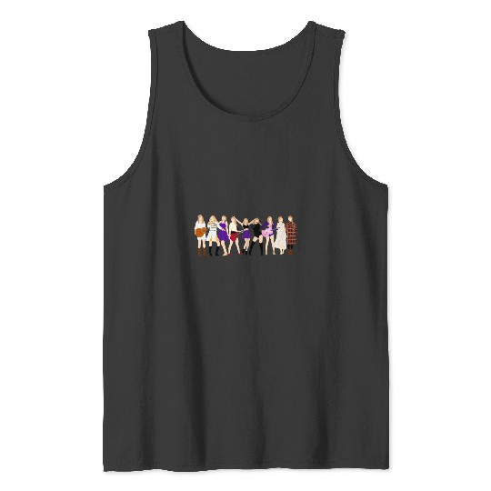 Discover Taylor-Swift-Tour-Eras Tank Tops