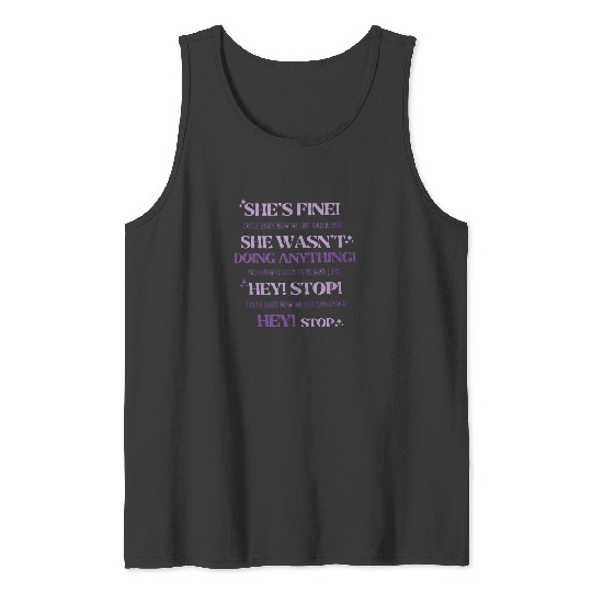 Discover Yells at Security Guard While Singing Bad Blood Eras Tour  Hey S! Uni( Tank Tops