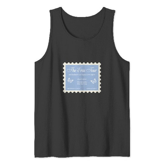 Discover Los Angeles Night 6  THE ERAS TOUR Sticker Tank Tops