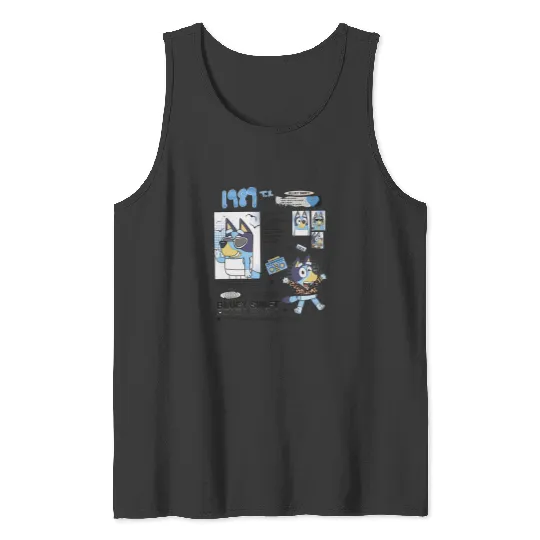 BlueyDad 1989 T Eras Tour classique Tank Tops
