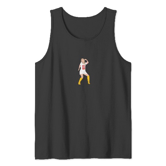 taylorr Swift x Travis Kelce Jersey (V3) Tank Tops