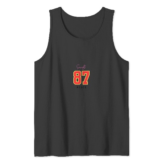 taylorr Swift 87 Travis Kelce Tank Tops