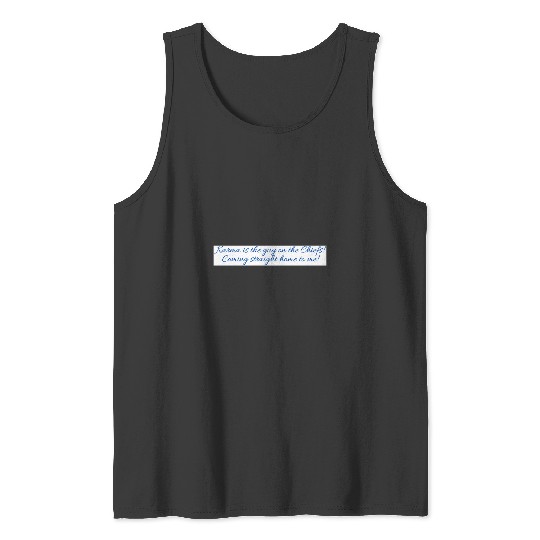 Karma Lyric taylorr Swift Travis Kelce Tank Tops