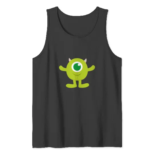 Disney-Parks Monsters Inc Mike Wazowski Tank Tops