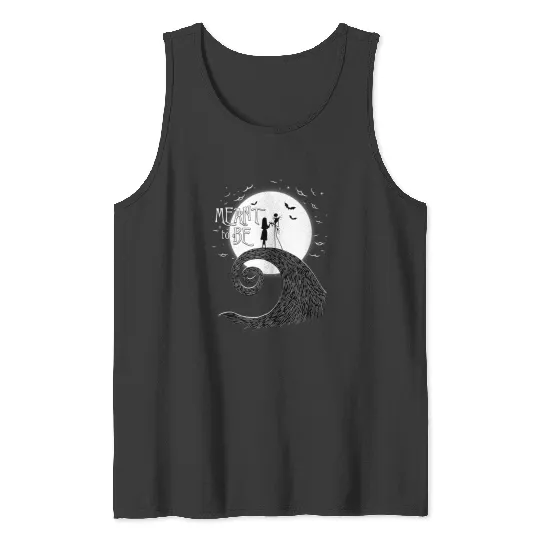 disneys The Nightmare Before Christmas Jack And Sally Tank Tops