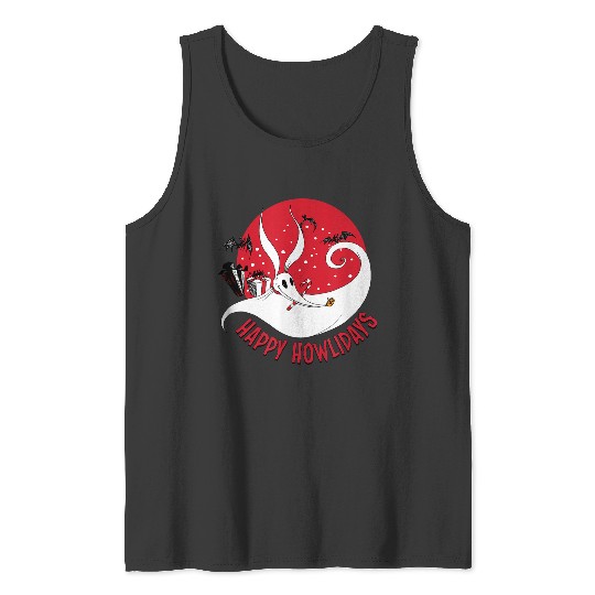 disneys The Nightmare Before Christmas Happy Howlidays Tank Tops
