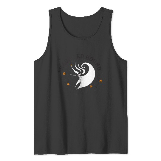 disneys Nightmare Before Christmas Halloween Zero Haunted Tank Tops
