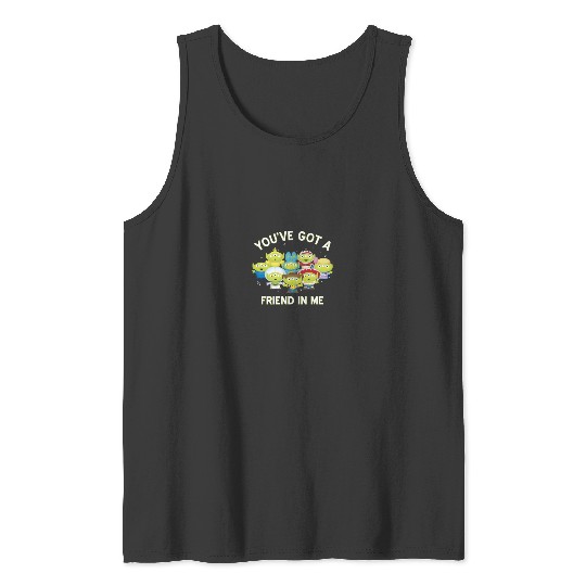 disneys pixars Aliens Toy Story You've Got A Friend In Me Tank Tops