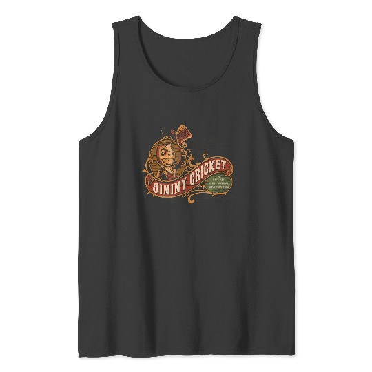 disneys Pinocchio Jiminy Cricket High Moral Standards Tank Tops