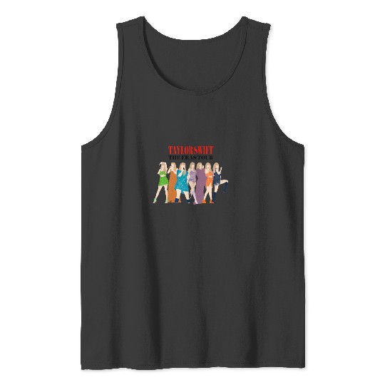 Discover Taylor  Eras Tour Sticker1 Tank Tops