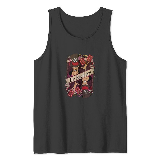 disneys The Princess And The Frog Dr Facilier Playing Card Tank Tops