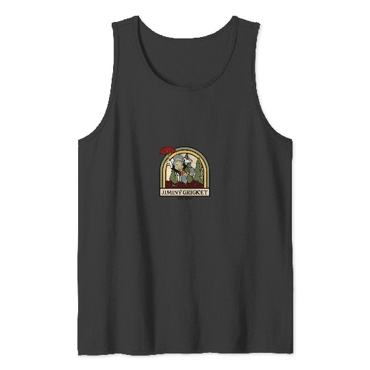 disneys Pinocchio Jiminy Cricket Established 1940 Tank Tops