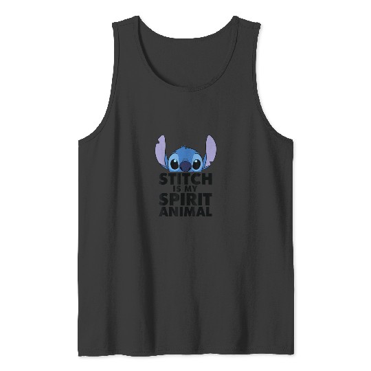 Disney Lilo And Stitch Spirit Animal6 Tank Tops