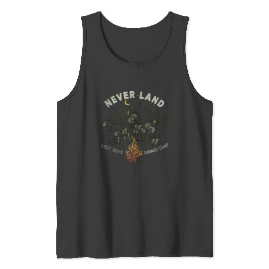 disneys Peter Pan Lost Boys Neverland Summer Camp Tank Tops