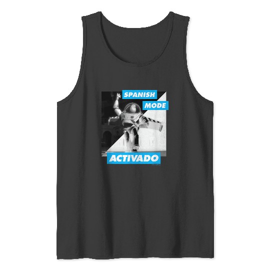 disneys And Pixars Toy Story 3 Buzz Lightyear Spanish Mode Tank Tops