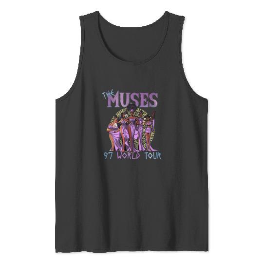 Disney Hercules The Muses 97 World Tour , Retro Disney Hercules Diva The Muses Song Concert Music, Disney Girl Trip, Disneyland Tank Tops