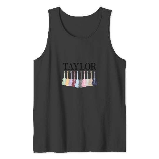 Discover Taylor name personalized i love Taylor girl groovy 70's t Tank Tops