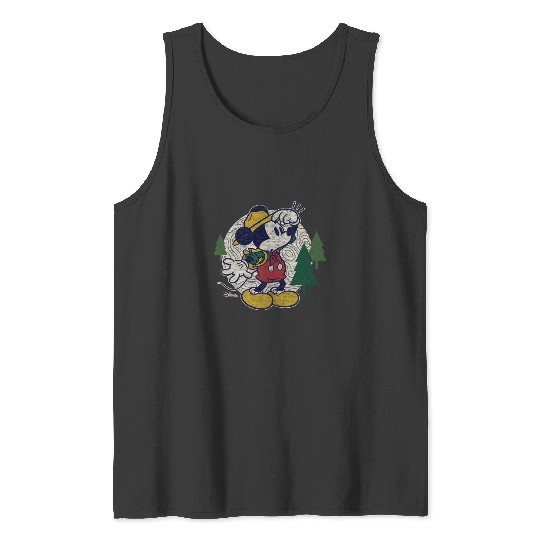 Disney Mickey Hike Icons Tank Tops