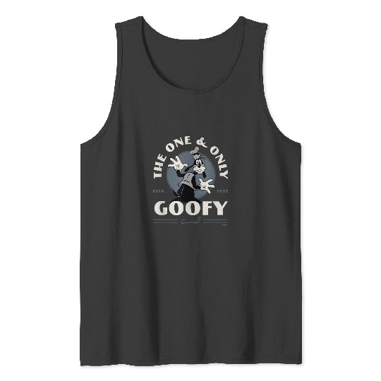 Disney 100 The One Only Goofy Gwarsh Est 1932 Vi Tank Tops