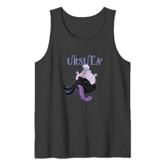 disneys The Little Mermaid Ursula Vintage Villain Portrait Tank Tops