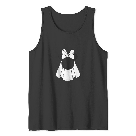 Disney Mickey And Friends Minnie Mouse Bride Tank Tops