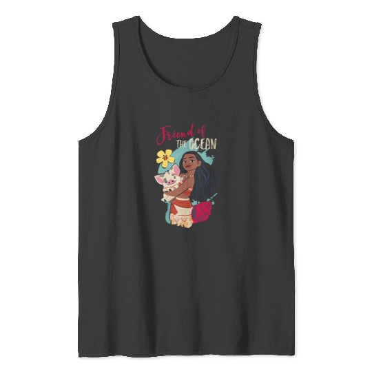 Disneyss Moana Pua Hug Friend Of The Ocean Tank Tops