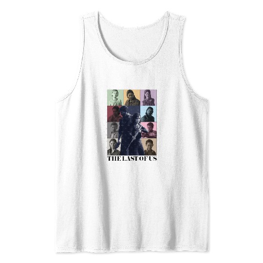 The Last of Us Eras Tour (writing) Tank Tops
