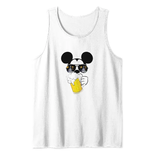 Mickey Beer Minnie, Epcot Drinking Around The World , Drinking Around the world checklist, Disney Couple s Tank Tops