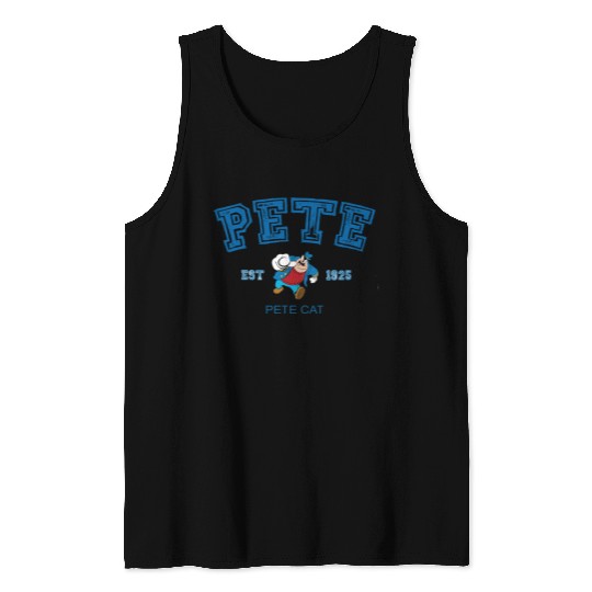 Pete Cat Tank Tops, Pete Disney Tank Tops