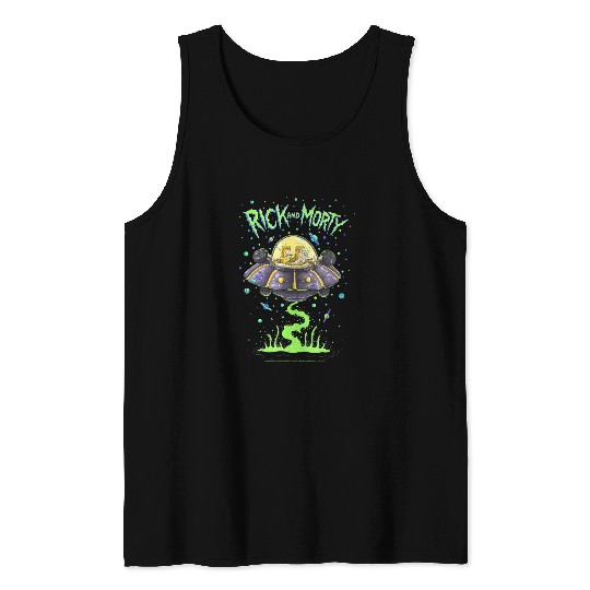 Rick and Rickandmorty Drunk Rick Ship Tank Tops