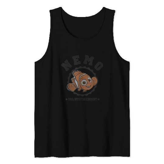 Disney Finding Dory Nemo Roll With Graphic Tank Tops, Disney Nemo Tank Tops