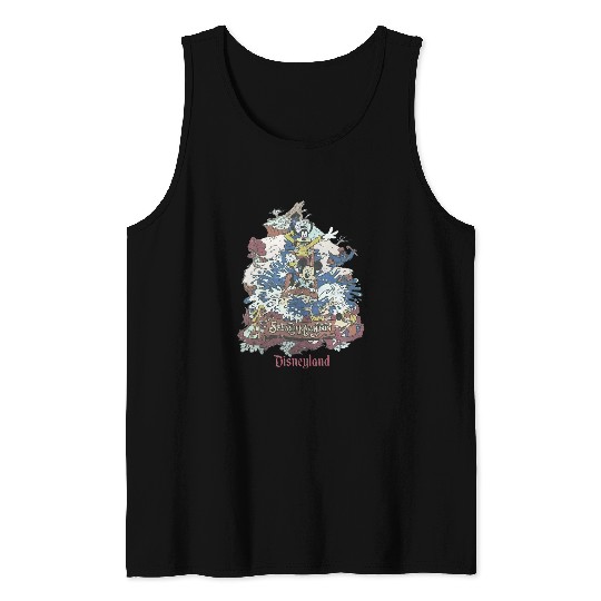 Retro Disneyland Splash Mountain Tank Tops