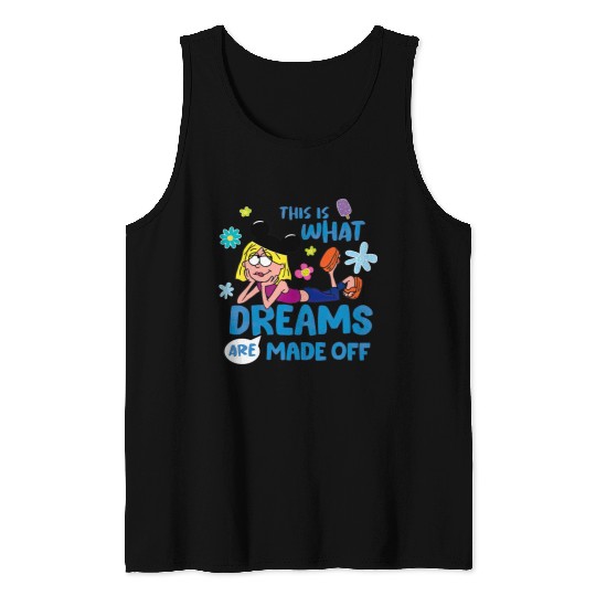 Disney Tank Tops For Women, Lizzie McGuire Tank Tops, Disneyland DisneyWorld Womens Tank Tops