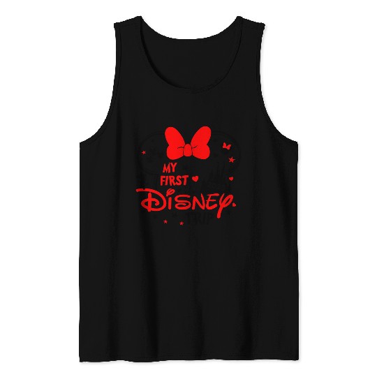 My First Disney Trip Minnie Mouse - Disney Trip Tank Tops