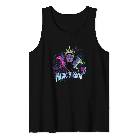 Disney Villains Evil Queen Magic Mirror Illustrated Tank Tops