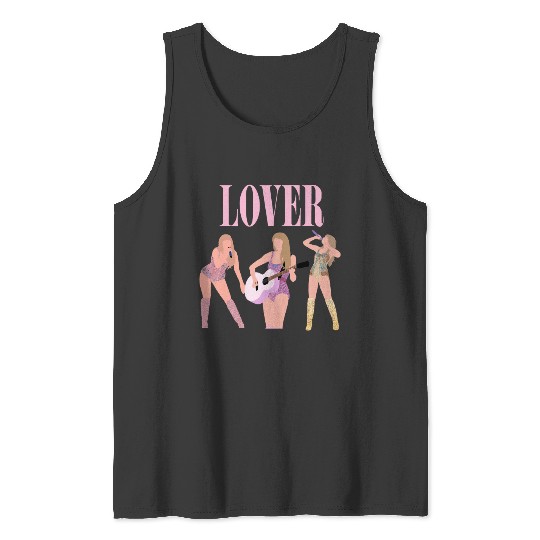 taylorswift lover eras tour art Tank Tops
