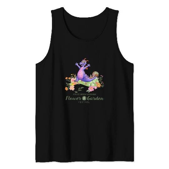 Vintage Disney Epcot Figment Color Tank Tops