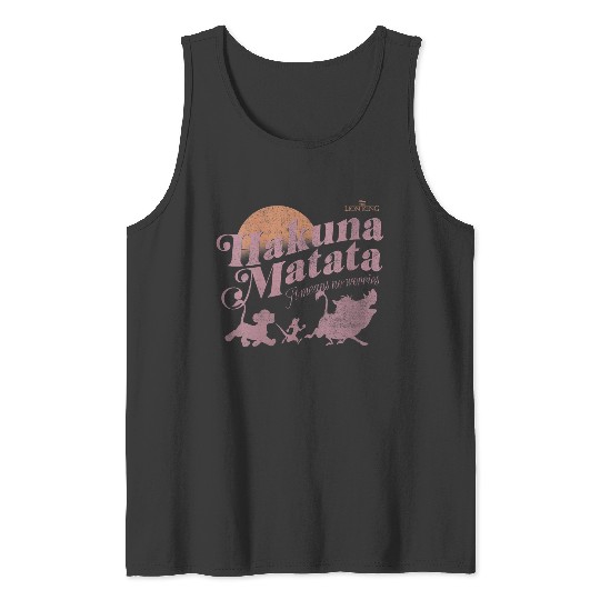 Discover Disney The Lion King Hakuna Matata It Means No Worries Tank Tops