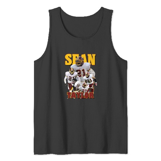 Discover Sean Taylor Graphic Tank Tops