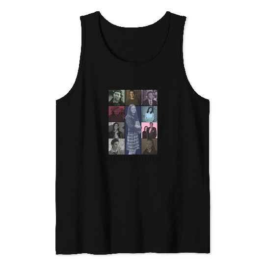 Gilmore Girls Eras Tour Poster (Black Print) Tank Tops