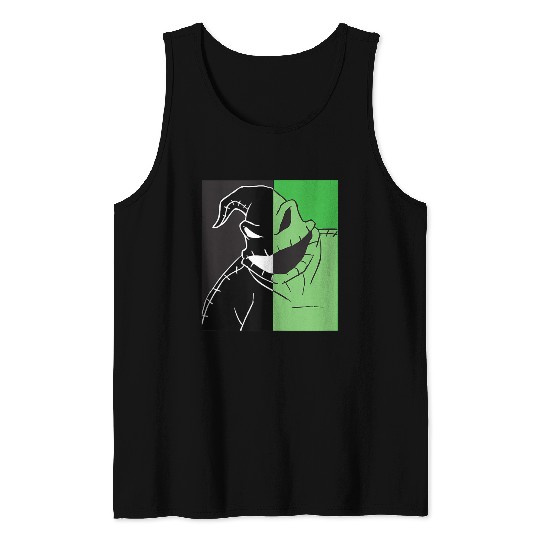 disneys The Nightmare Before Christmas Oogie Boogie Split Tank Tops