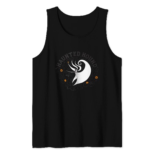 disneys Nightmare Before Christmas Halloween Zero Haunted Tank Tops
