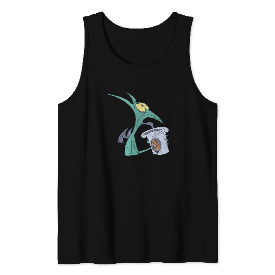 Disney Hercules I Am Panic Distressed Big Chest Tank Tops